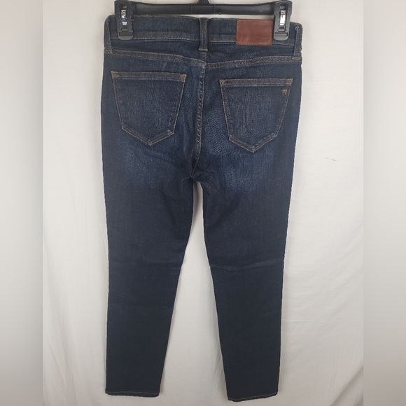 Madewell Alley Straight Dark Washed Blue Women's Jeans Sz 26 - Picture 4 of 9